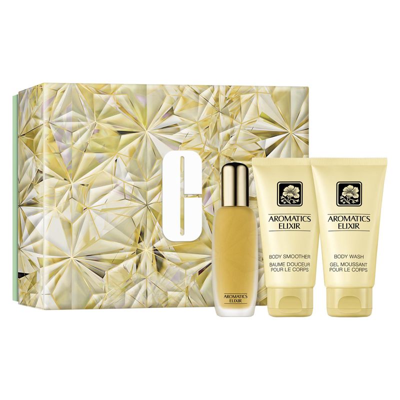 Clinique Aromatics Elixir Cofanetto - EDP 45ml + Body Wash 75ml + Body Smoother 75ml