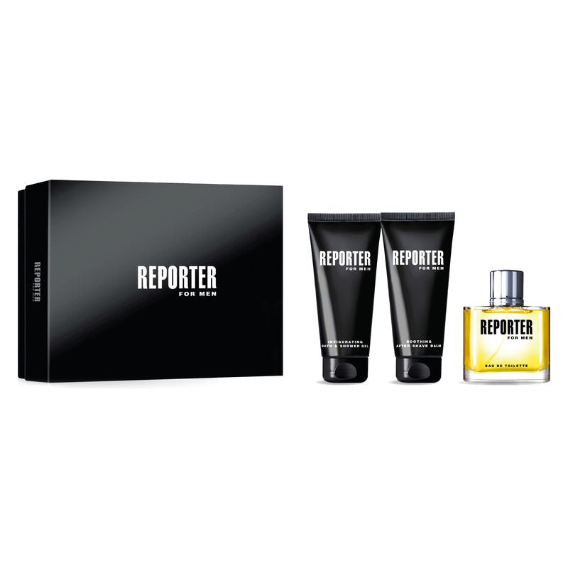 Reporter For Men Cofanetto EDT 75ml + Gel Doccia 100ml + Balsamo Dopobarba 100ml