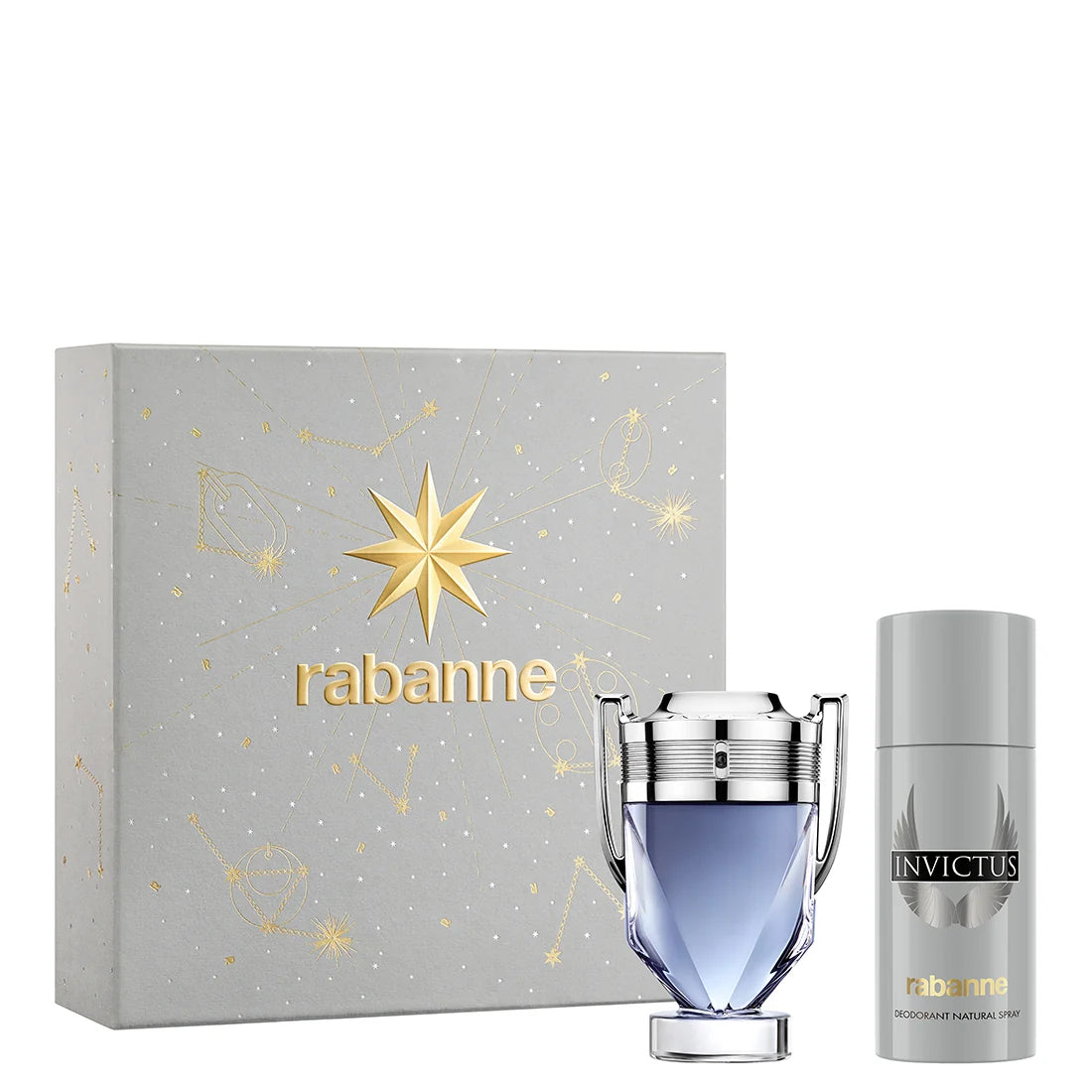 Rabanne Invictus Cofanetto EDT 100ml + Deodorante Spray 150ml