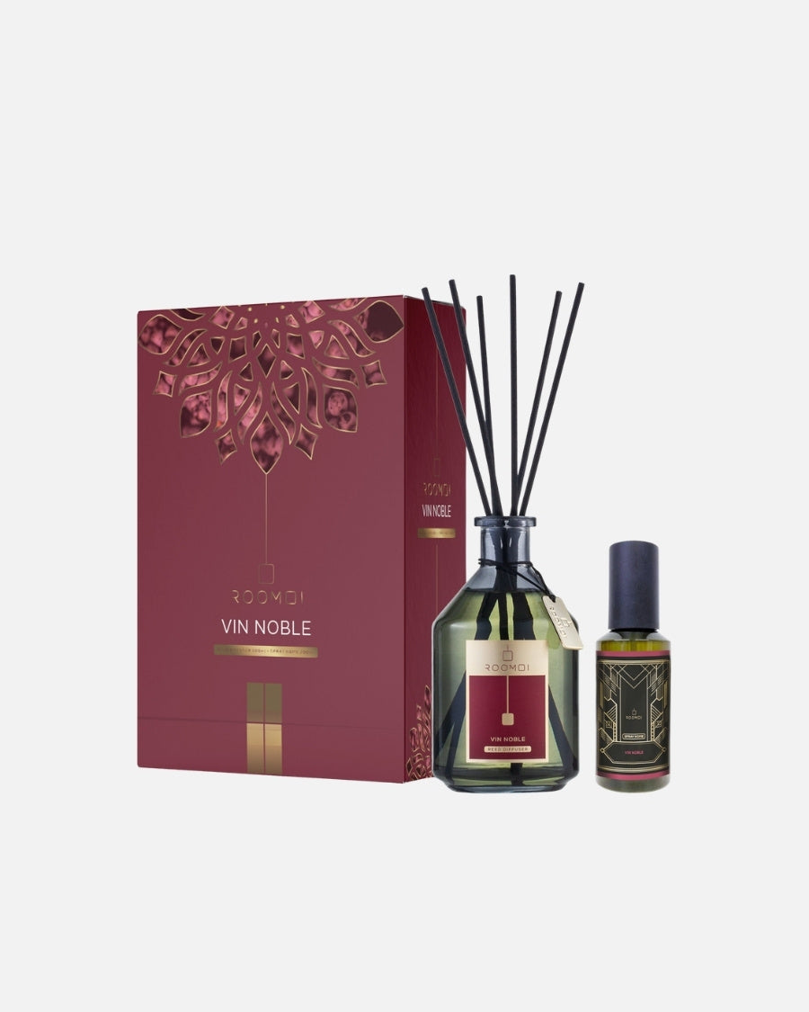 Roomoi Vin Noble Cofanetto (Diffusore 200ml + Home Spray 100ml)