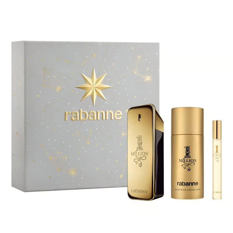 Rabanne 1 Million Cofanetto EDT 100ml + Deodorante 150ml + Travel 10ml