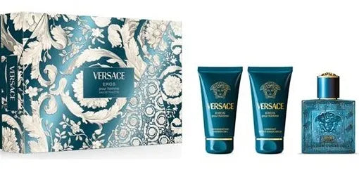 Versace Eros Cofanetto Uomo (EDT + Gel Doccia + Balsamo Dopobarba)
